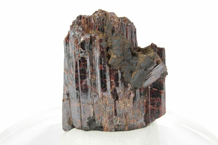 Lustrous, Red-Brown Rutile Crystal - Québec, Canada #247275